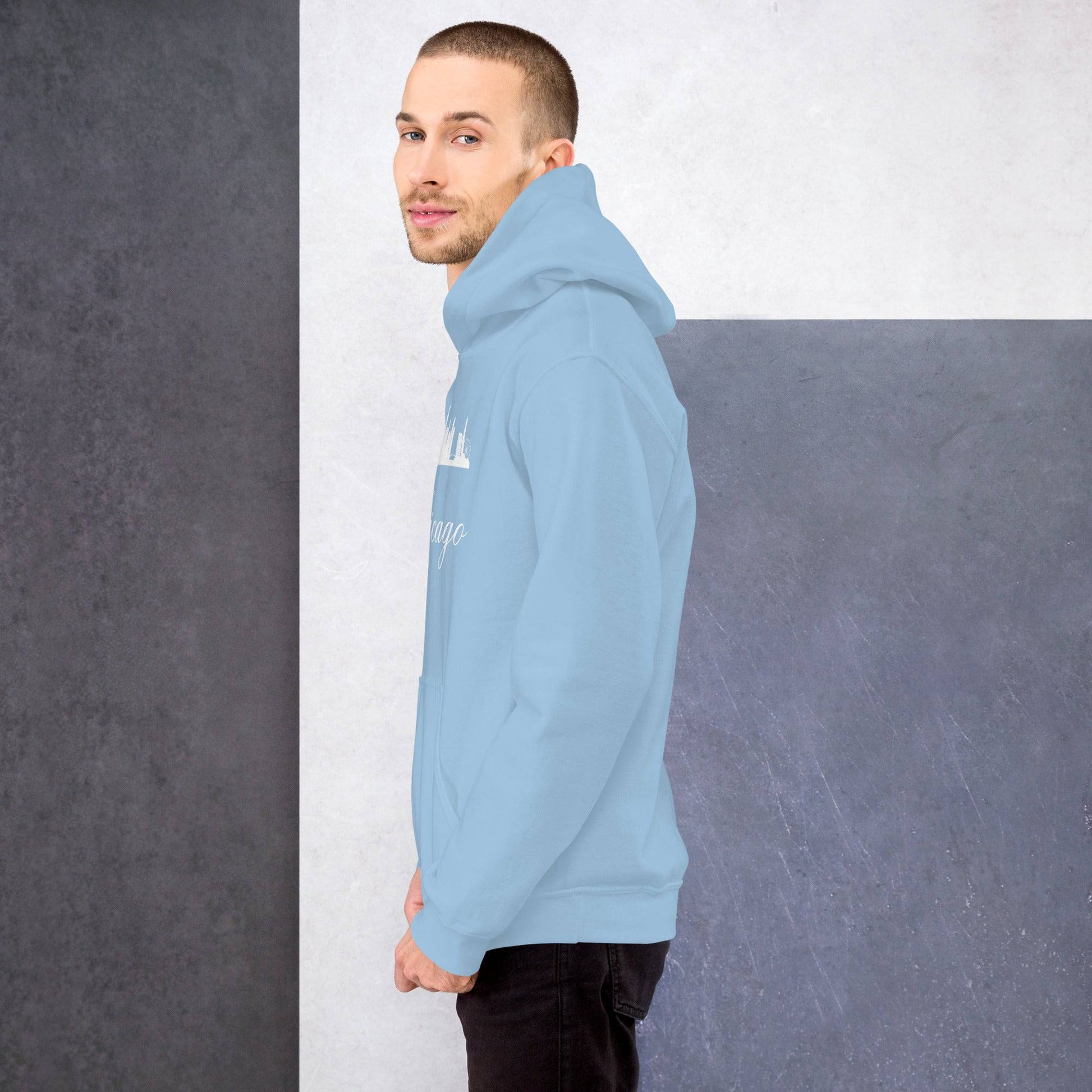 Chicago Skyline Unisex Hoodie - Passport Outfitters Apparel