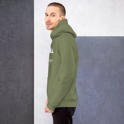 Chicago Skyline Unisex Hoodie - Passport Outfitters Apparel