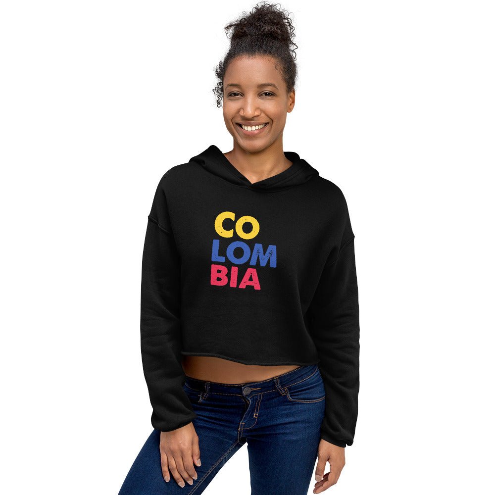 Colombia Crop Hoodie - Passport Outfitters Apparel