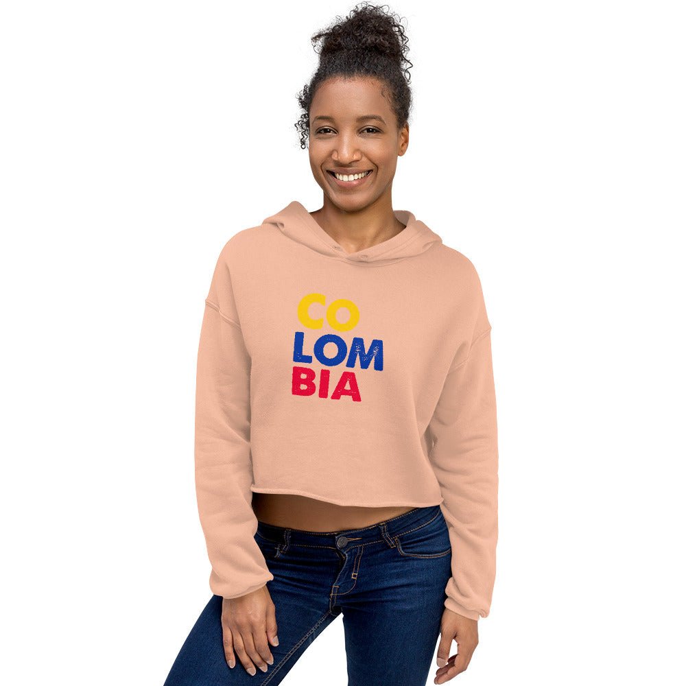 Colombia Crop Hoodie - Passport Outfitters Apparel