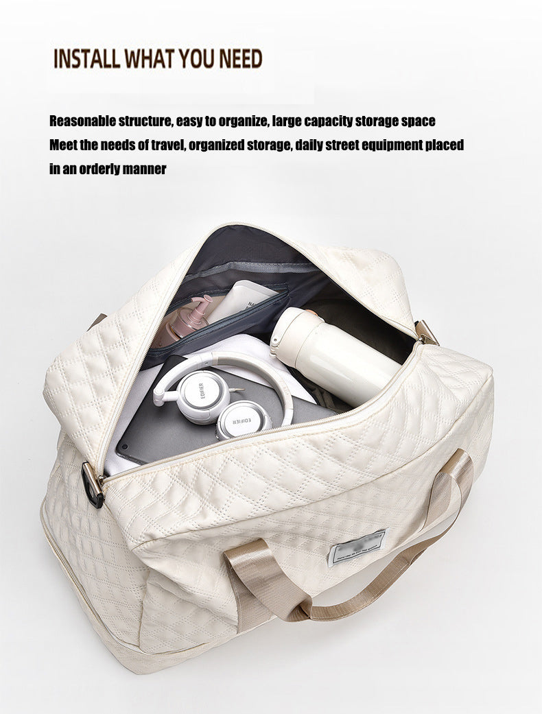 Convertible Crossbody Gym Duffel & Travel Backpack with Wet-Dry Separation by Passport Outfitters