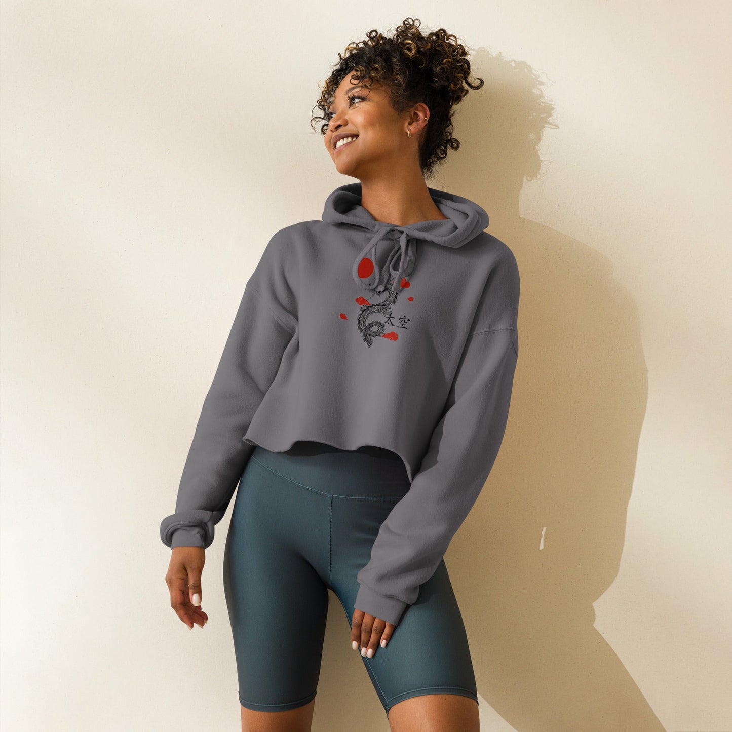 Dragon Crop Hoodie - Passport Outfitters Apparel