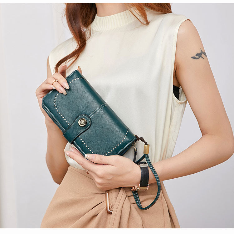 RFID-Blocking Travel Clutch Wallet | Multi-Card & Passport Organizer by Passport Outfitters