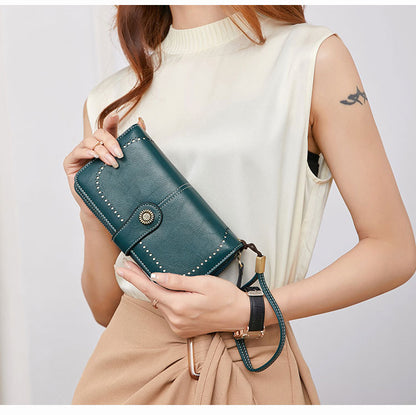 RFID-Blocking Travel Clutch Wallet | Multi-Card & Passport Organizer by Passport Outfitters