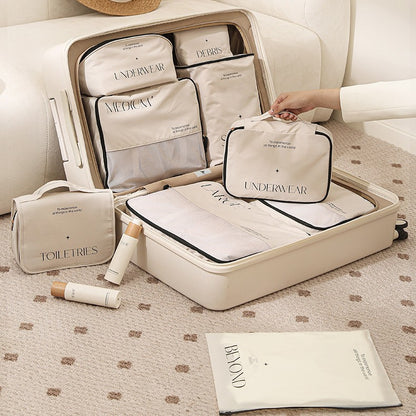 Multi-Piece Travel Packing Cube & Compression Storage Set by Passport Outfitters