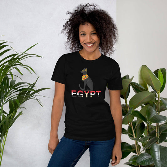 Egyptian Cat T-shirt - Passport Outfitters Apparel