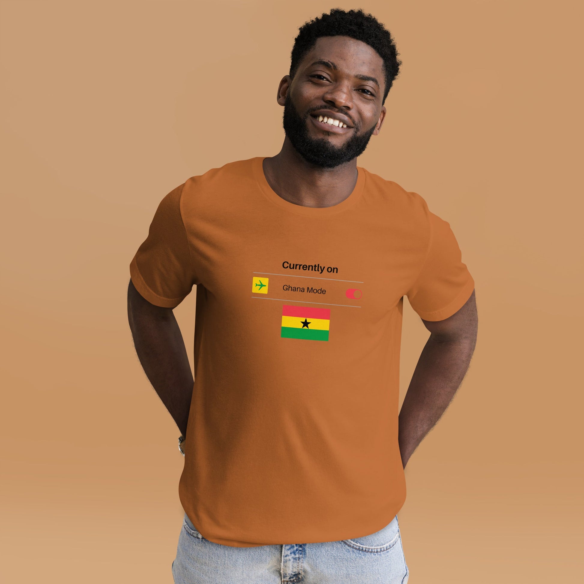 Ghana Unisex t-shirt - Passport Outfitters Apparel