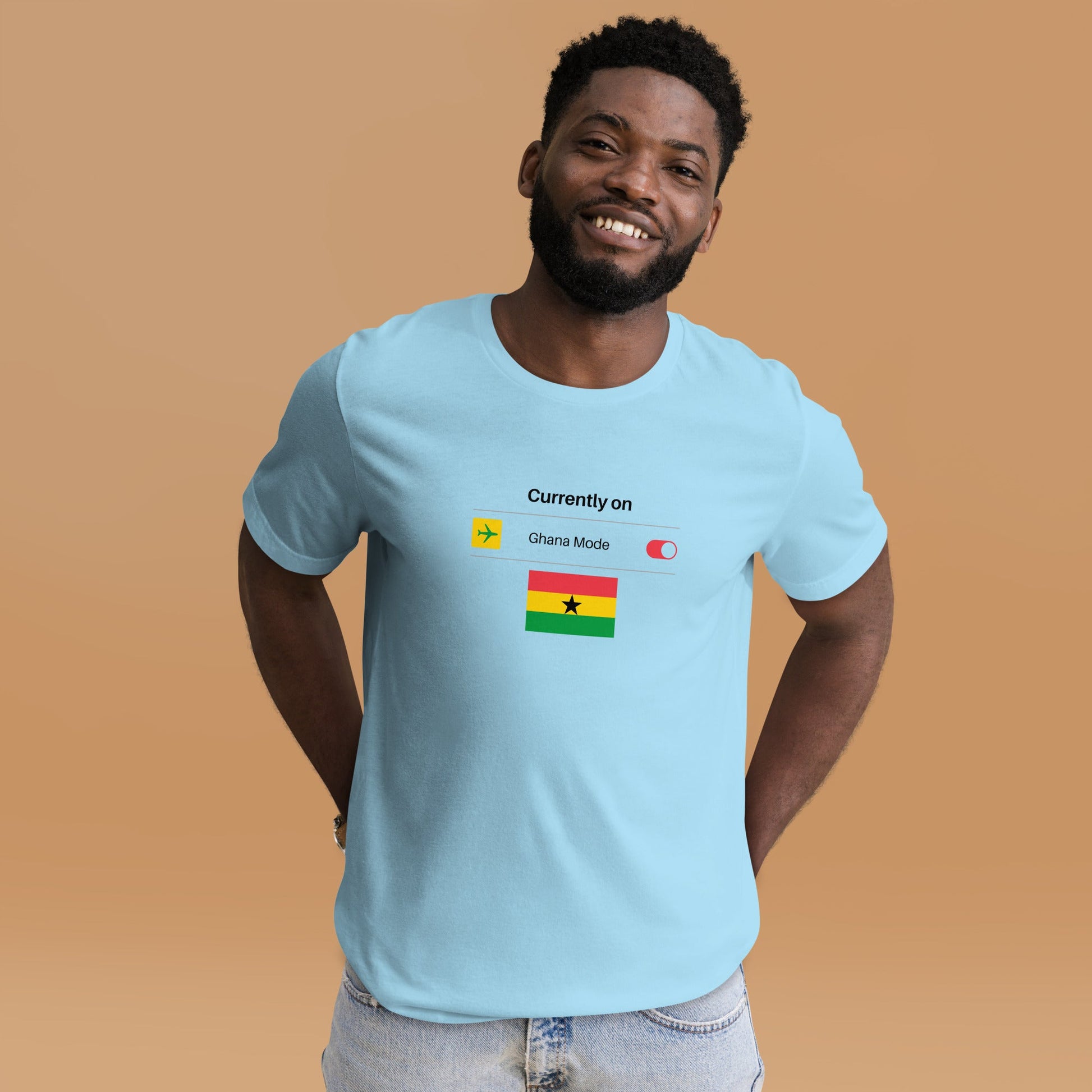 Ghana Unisex t-shirt - Passport Outfitters Apparel