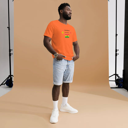 Ghana Unisex t-shirt - Passport Outfitters Apparel