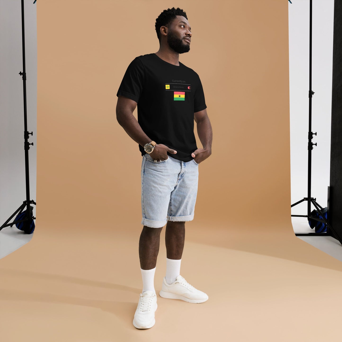 Ghana Unisex t-shirt - Passport Outfitters Apparel