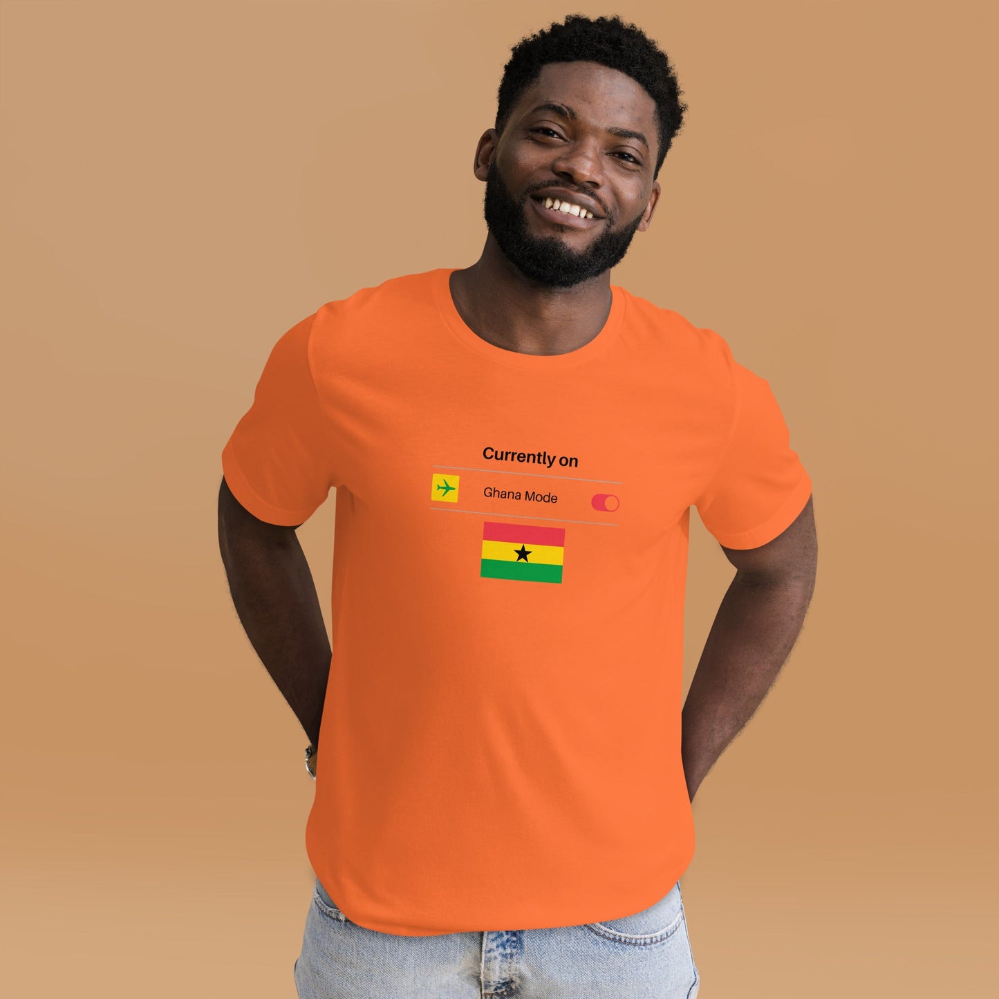 Ghana Unisex t-shirt - Passport Outfitters Apparel