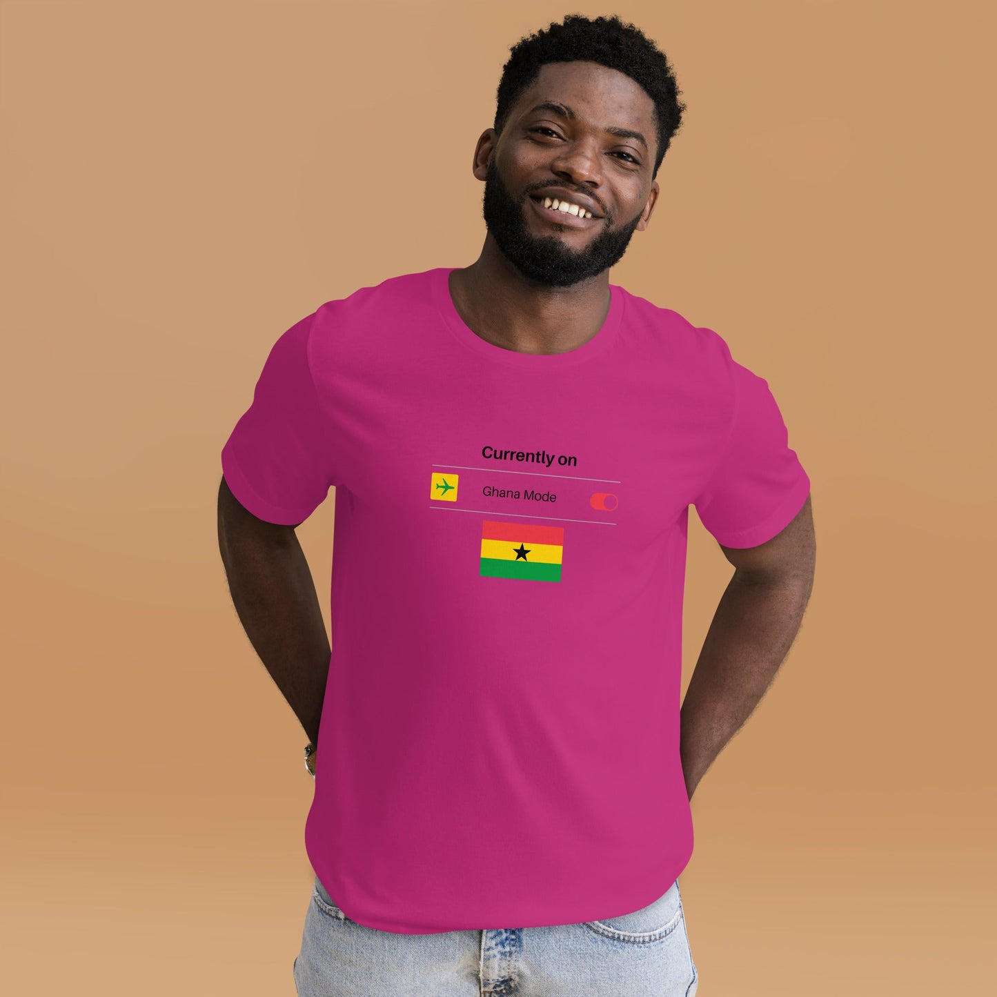 Ghana Unisex t-shirt - Passport Outfitters Apparel