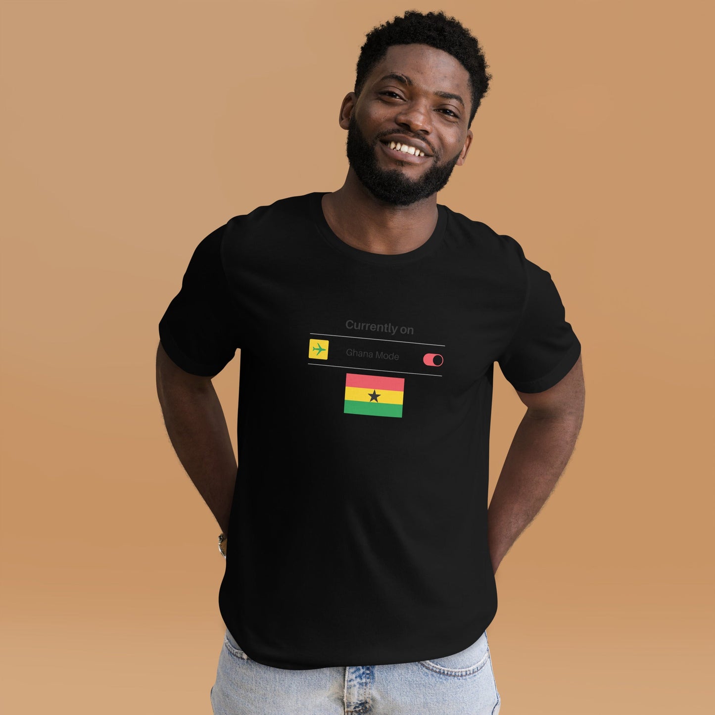 Ghana Unisex t-shirt - Passport Outfitters Apparel