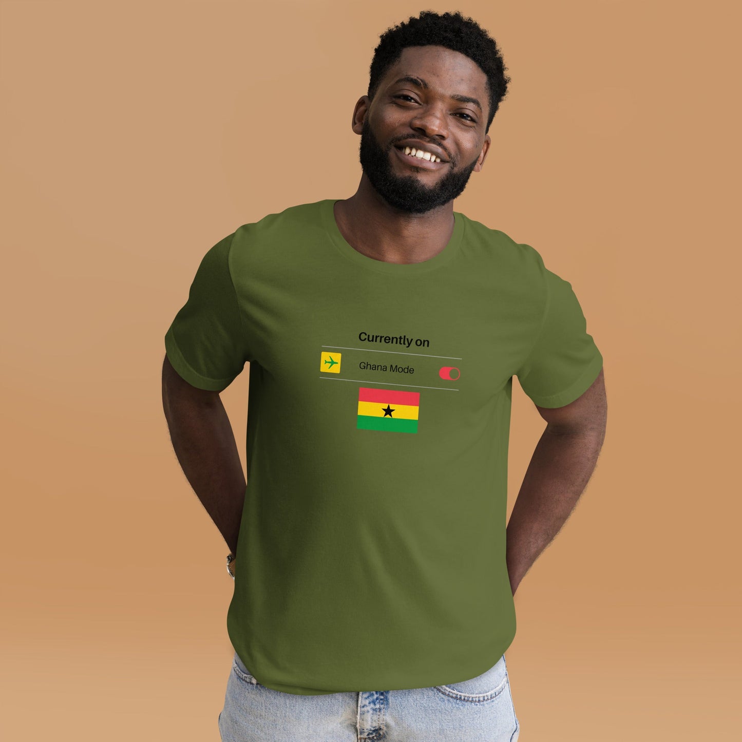 Ghana Unisex t-shirt - Passport Outfitters Apparel