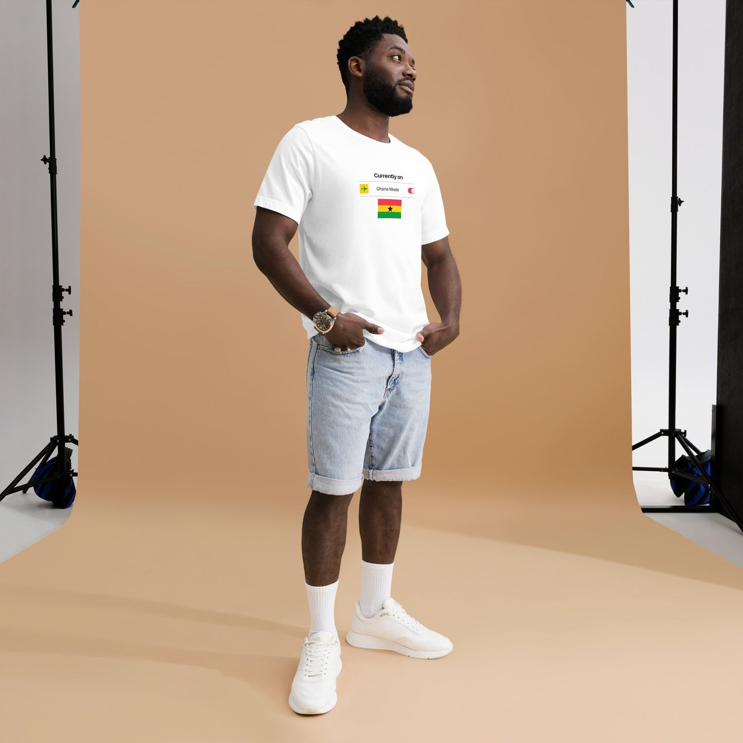 Ghana Unisex t-shirt - Passport Outfitters Apparel