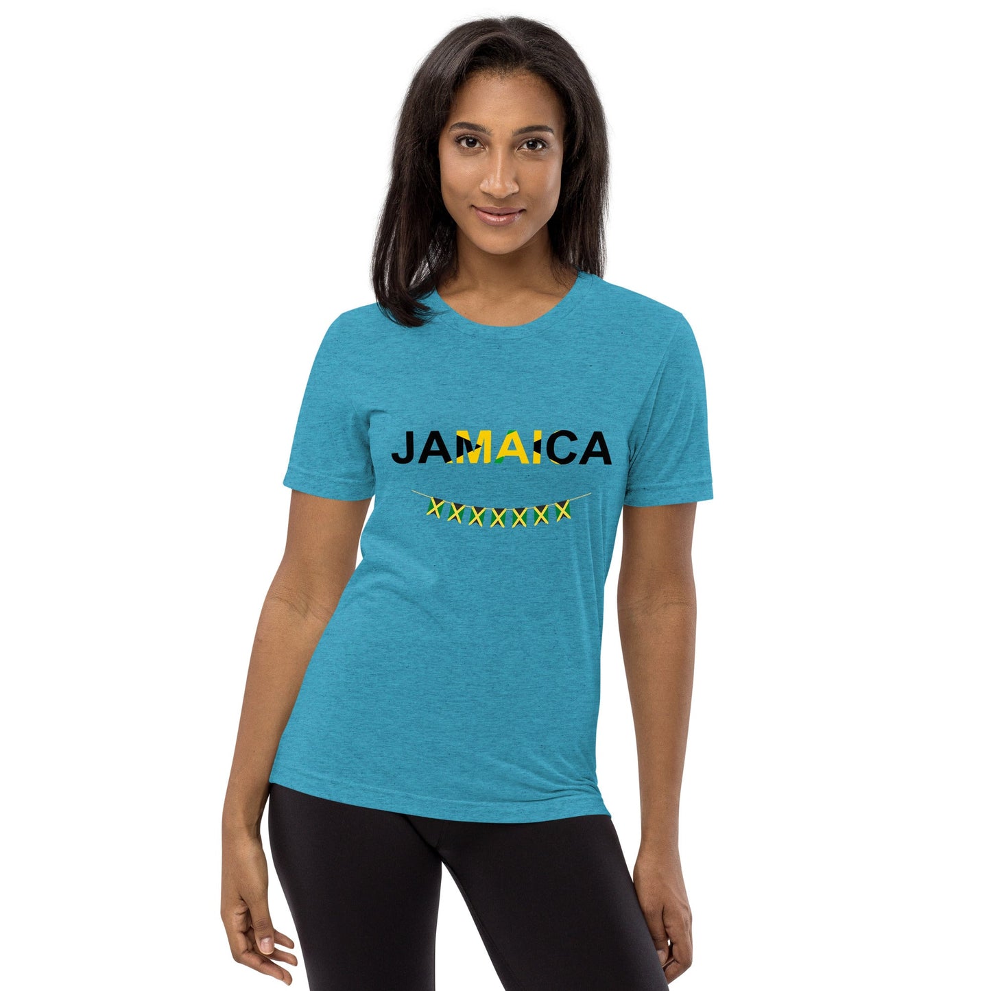 Jamaica Short sleeve Flag t-shirt - Passport Outfitters Apparel