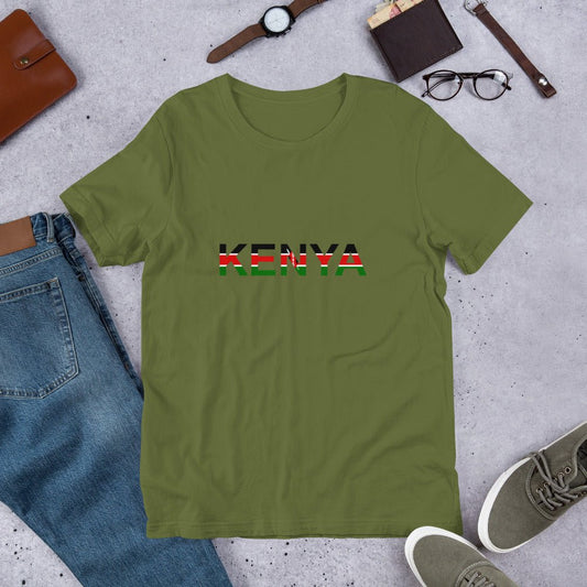 Kenya Unisex t-shirt - Passport Outfitters Apparel