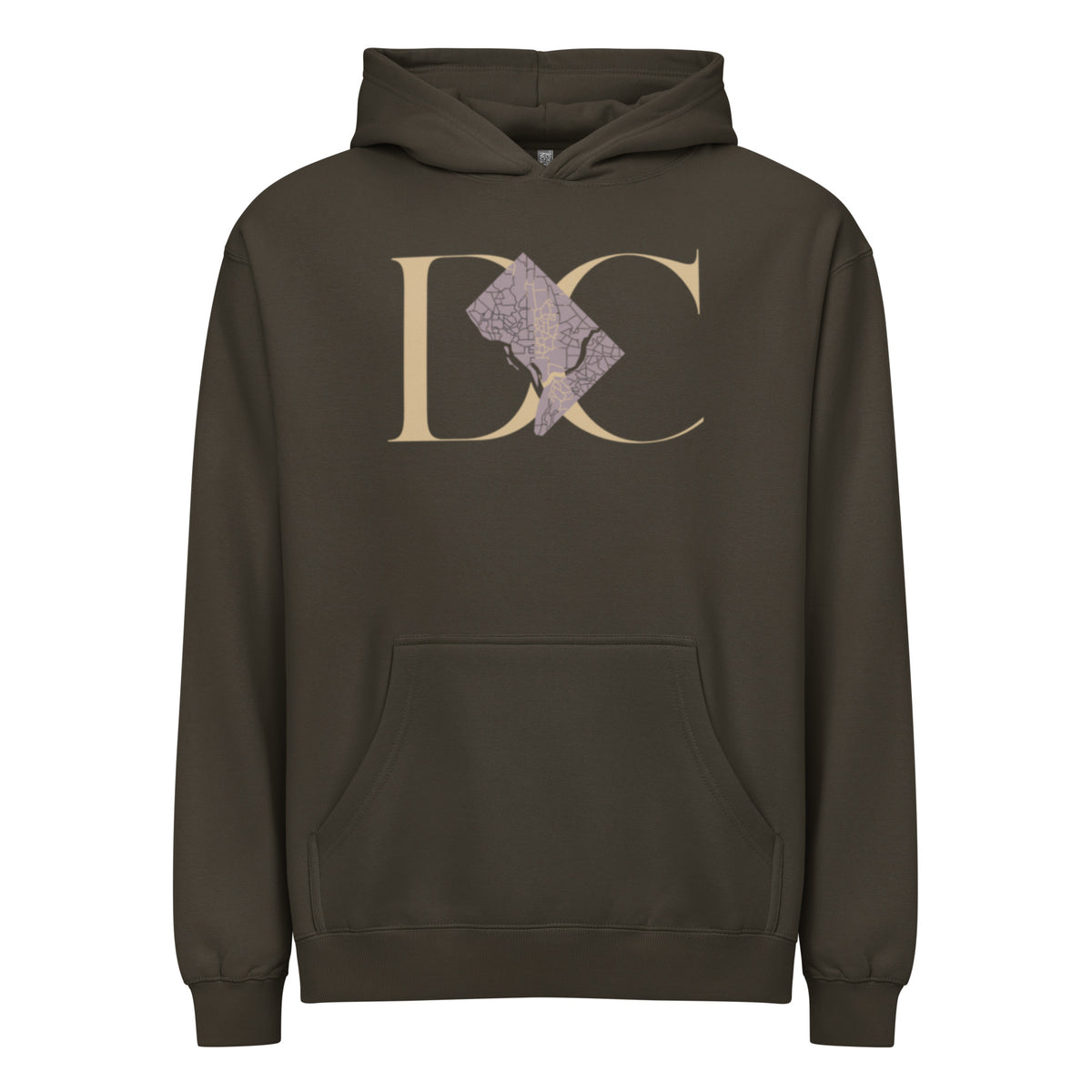 Washington DC unisex hoodie by Passport Outfitters