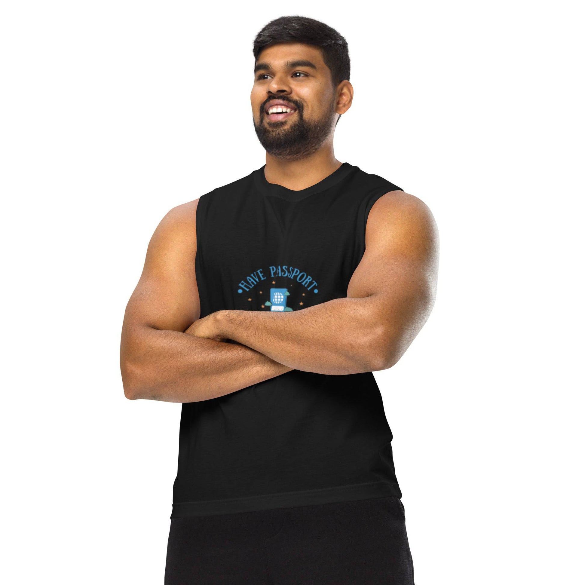 Muscle Passport Gym Shirt - Passport Outfitters Apparel