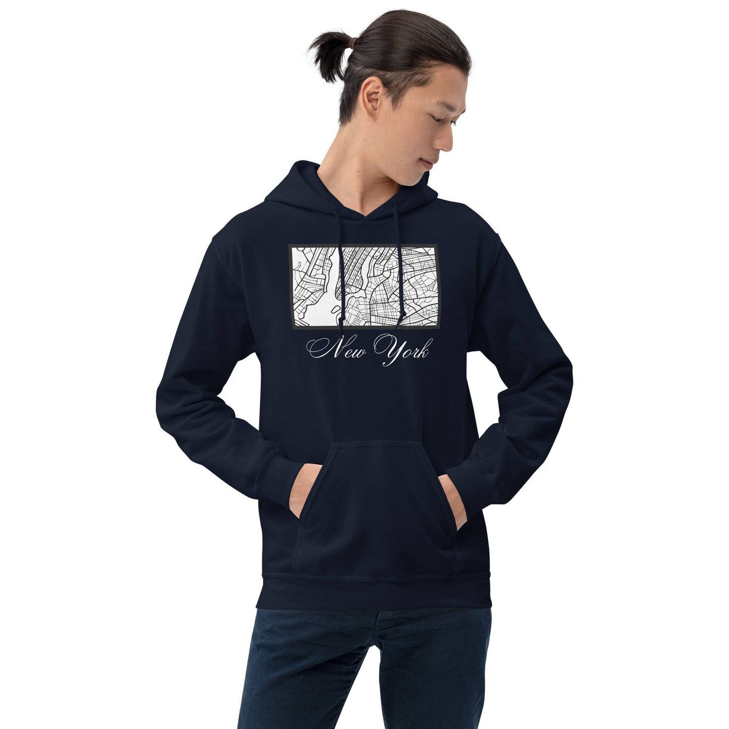 New York City Grid Hoodie - Passport Outfitters Apparel