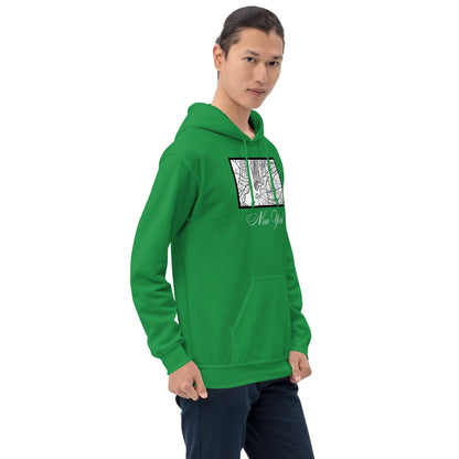 New York City Grid Hoodie - Passport Outfitters Apparel