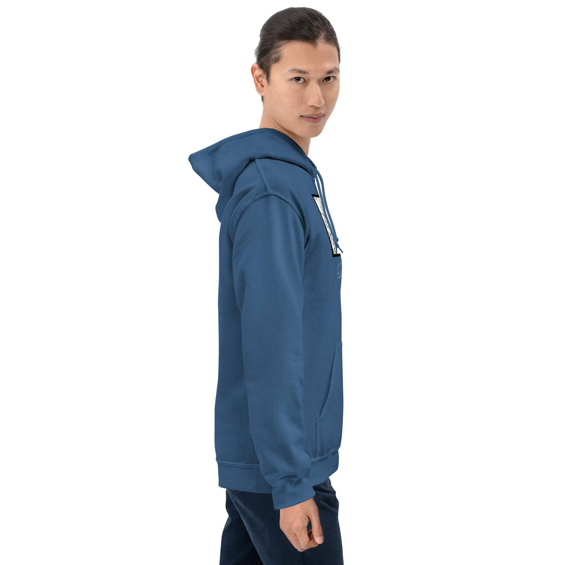 New York City Grid Hoodie - Passport Outfitters Apparel