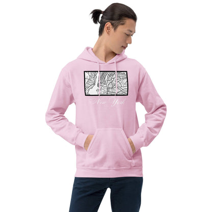 New York City Grid Hoodie - Passport Outfitters Apparel