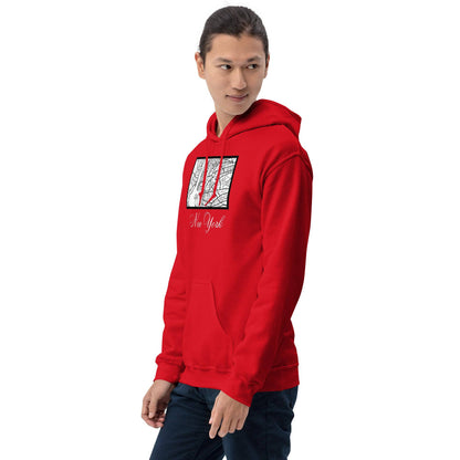 New York City Grid Hoodie - Passport Outfitters Apparel