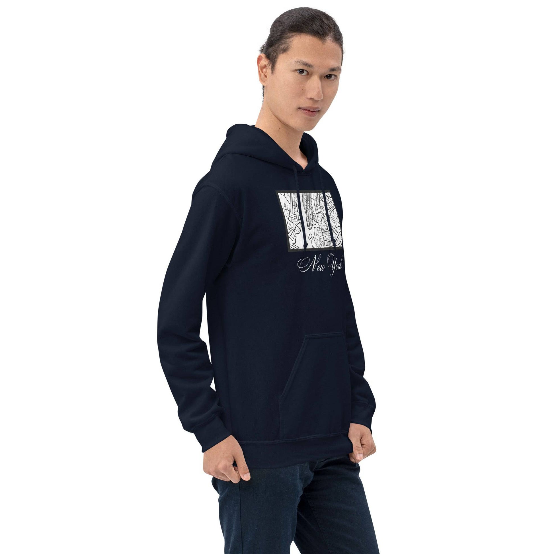 New York City Grid Hoodie - Passport Outfitters Apparel