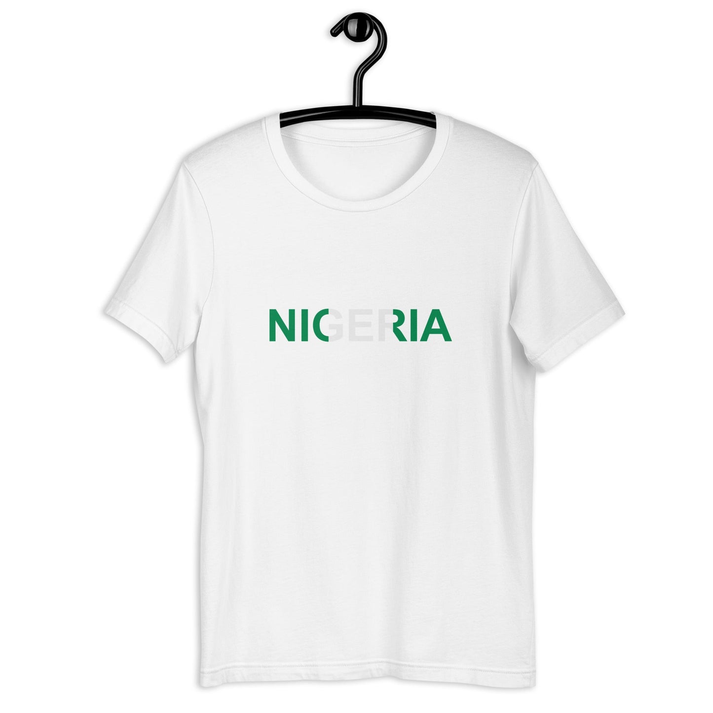 Nigeria Unisex t-shirt - Passport Outfitters Apparel