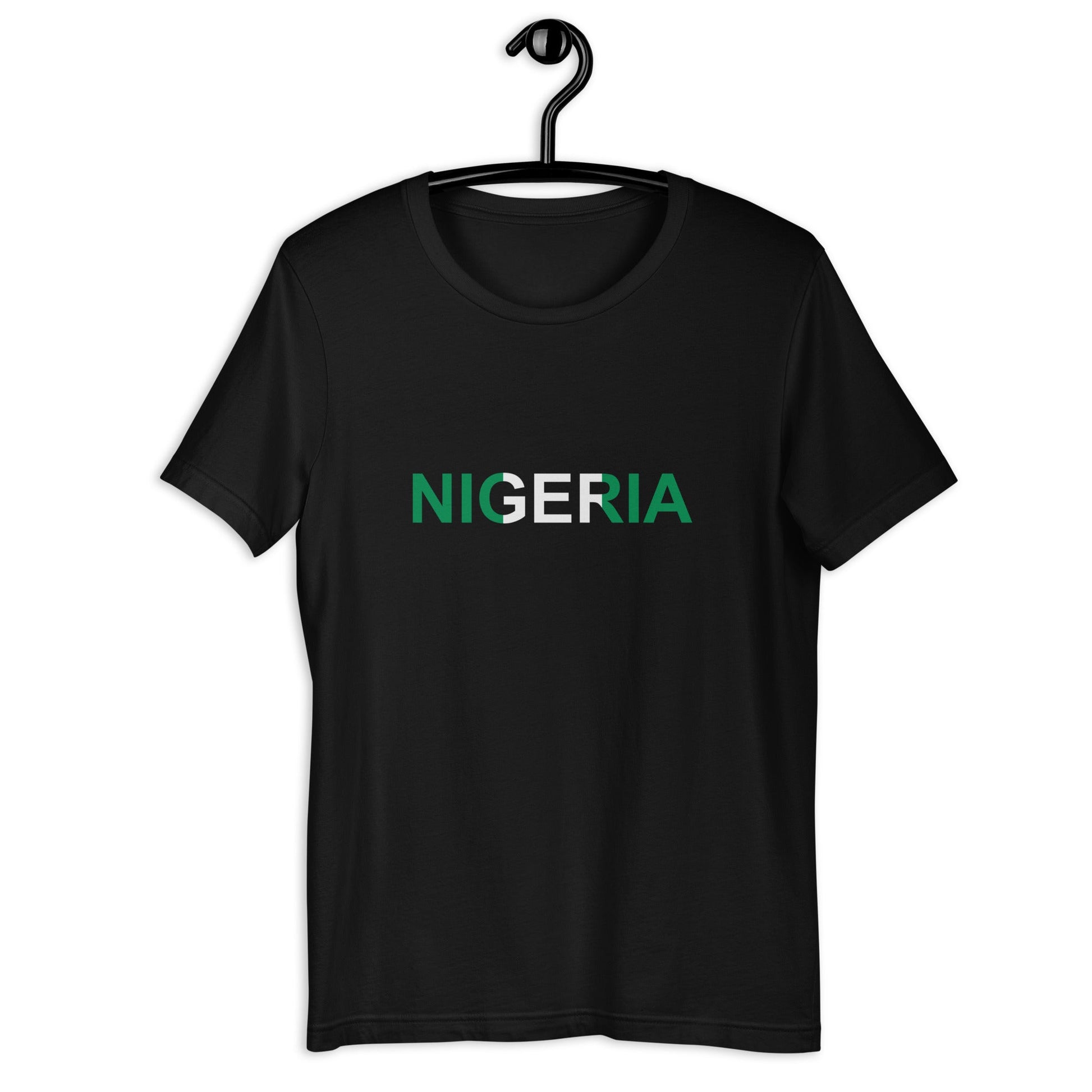 Nigeria Unisex t-shirt - Passport Outfitters Apparel