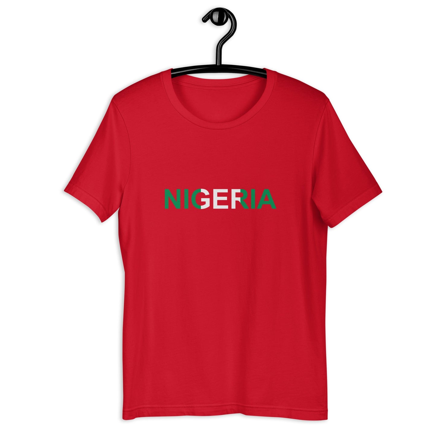 Nigeria Unisex t-shirt - Passport Outfitters Apparel