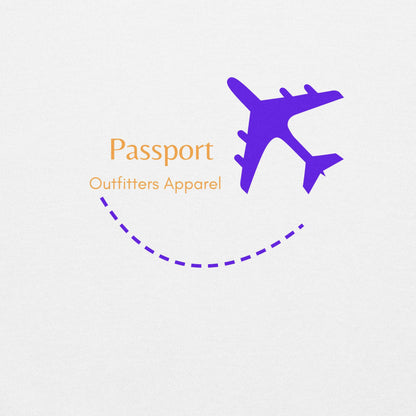 Passport Outfitters Hoodie (Purple - Gold) - Passport Outfitters Apparel