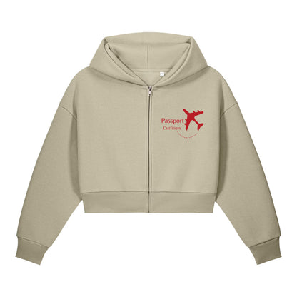Passport Outfiitters Premium Series Women's Sculpted heavyweight zip-up hoodie by Passport Outfitters