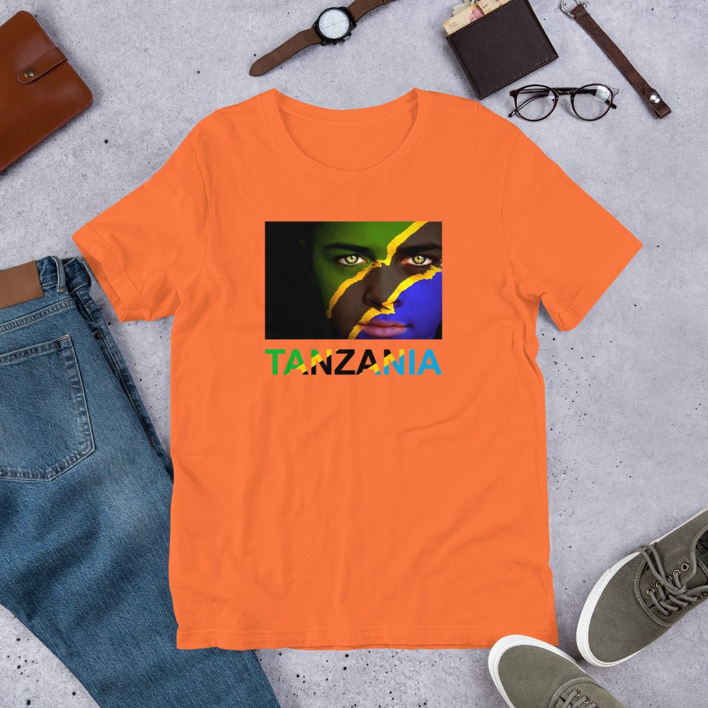 Tanzania Colors T-shirt - Passport Outfitters Apparel