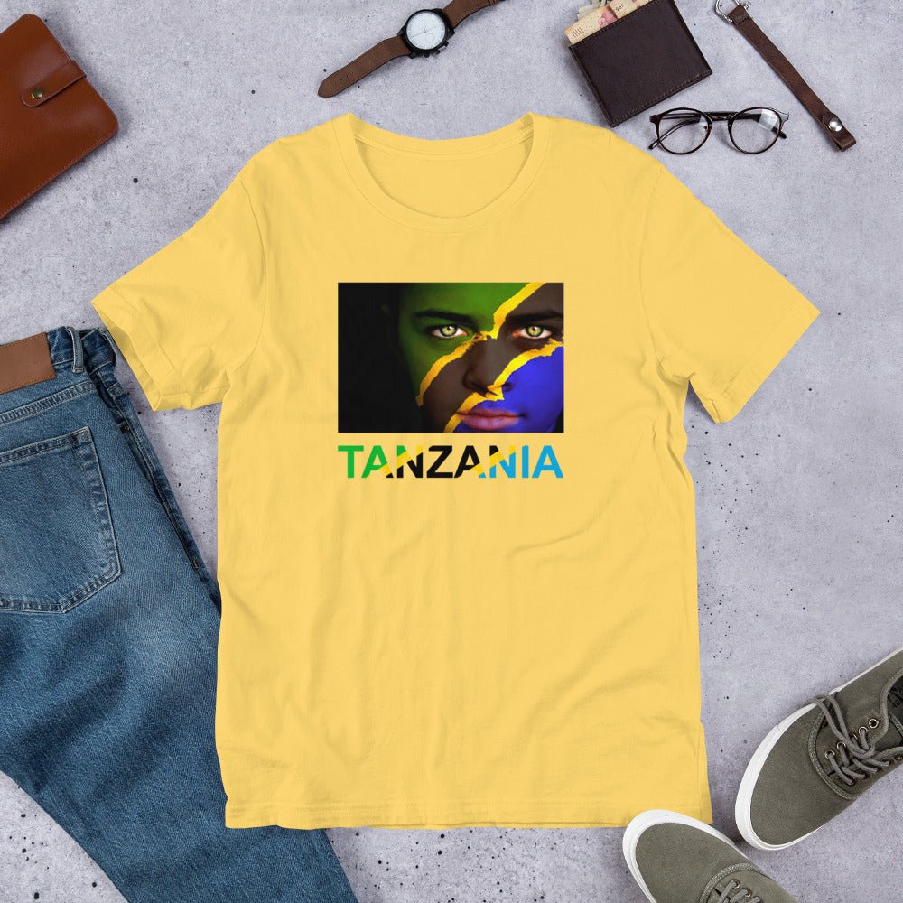 Tanzania Colors T-shirt - Passport Outfitters Apparel