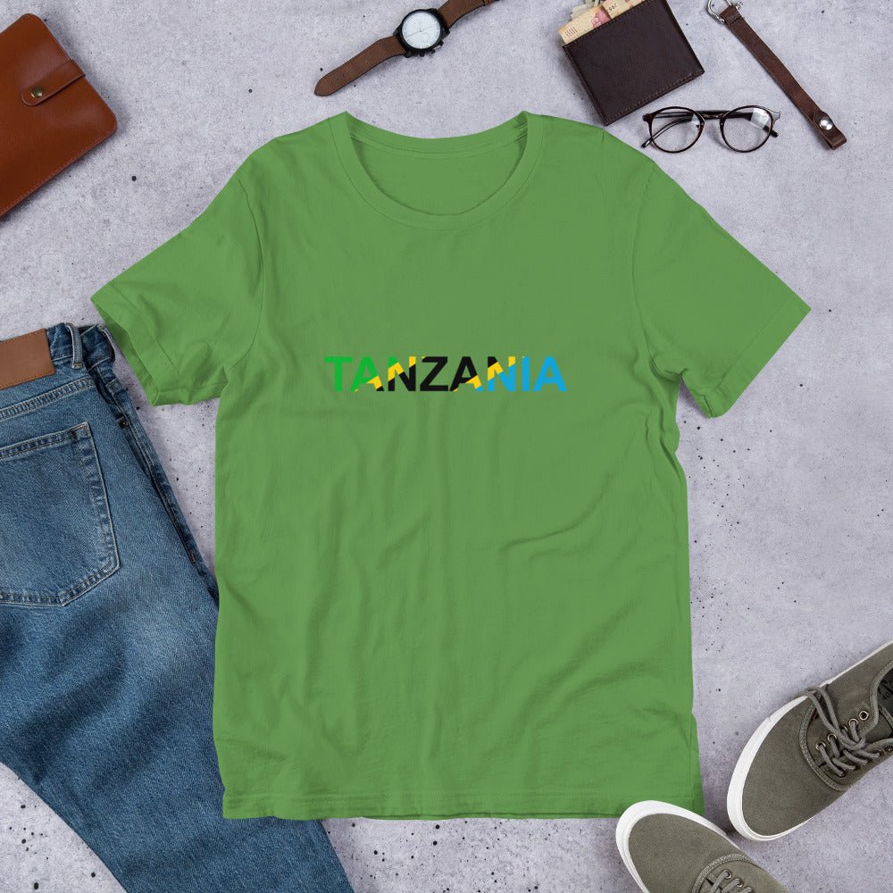 Tanzania Unisex t-shirt - Passport Outfitters Apparel