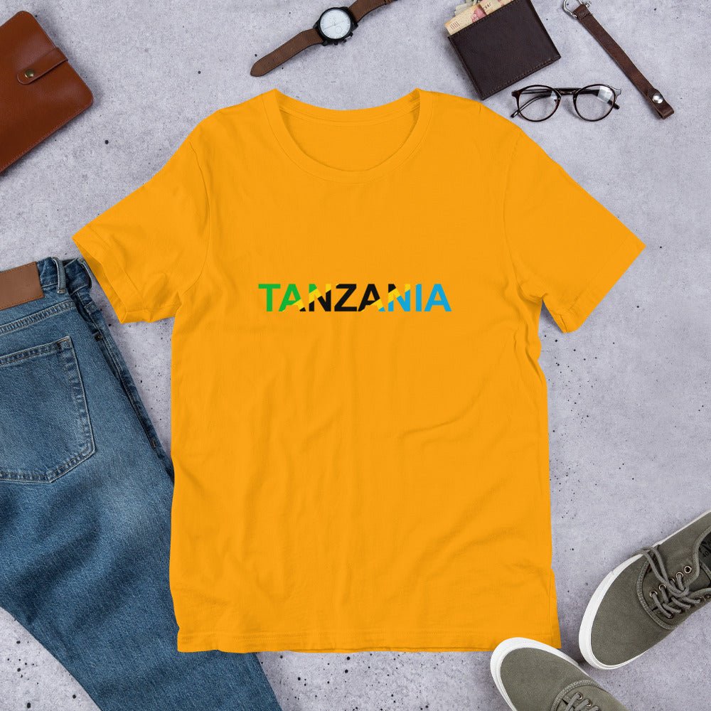 Tanzania Unisex t-shirt - Passport Outfitters Apparel