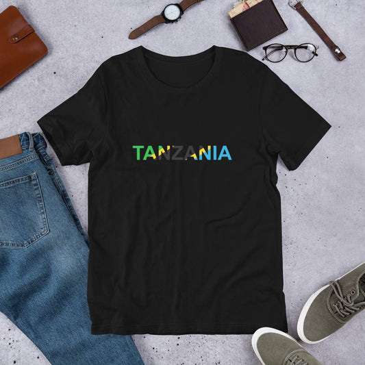 Tanzania Unisex t-shirt - Passport Outfitters Apparel