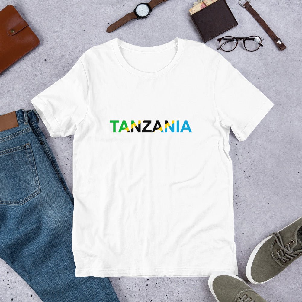 Tanzania Unisex t-shirt - Passport Outfitters Apparel