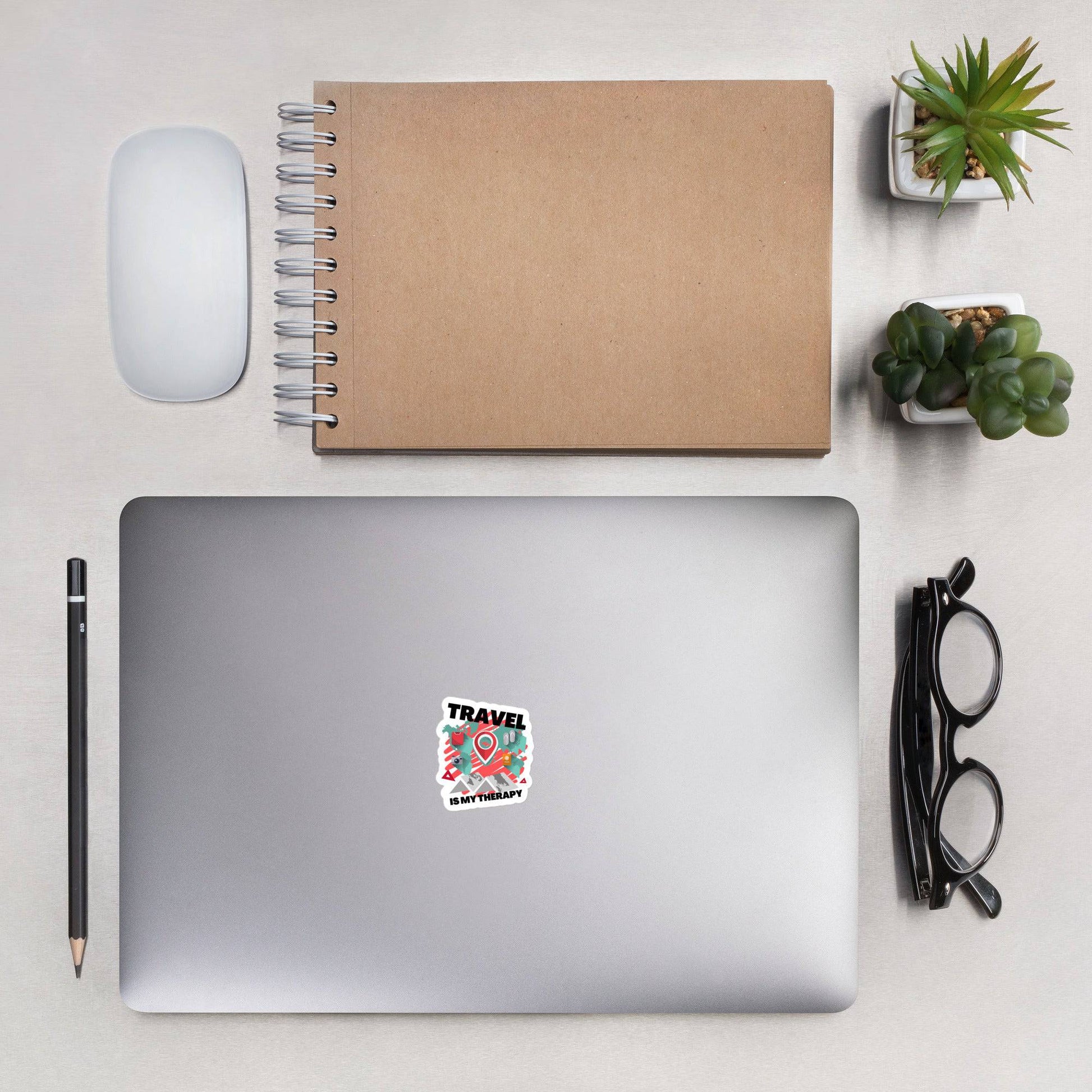 Travel is my Therapy stickers - Passport Outfitters Apparel