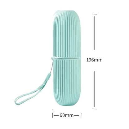 Travel Portable Toothbrush Cup Bathroom Toothpaste Holder Storage Case Box Organizer Travel Toiletries Storage Cup New Creative - Passport Outfitters Apparel