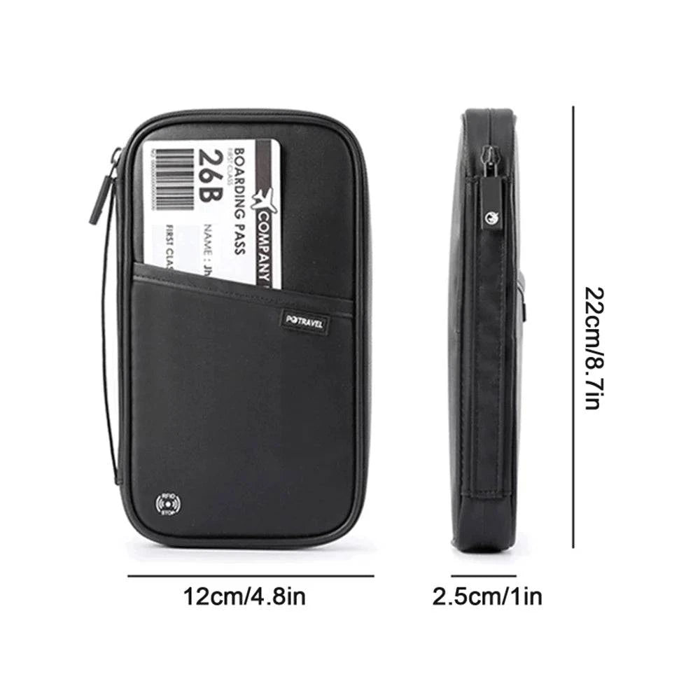Travel Wallet Passport Credit Card Holder Organizer Bag - Passport Outfitters Apparel