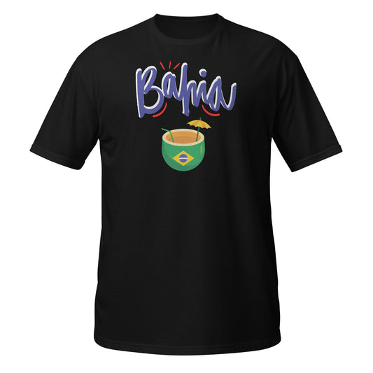 Passport Outfitters Bahia Brazil Unisex Graphic Tee | Brazilian Heritage Travel T-Shirt | Salvador Bahia Culture Pride Top by Passport Outfitters