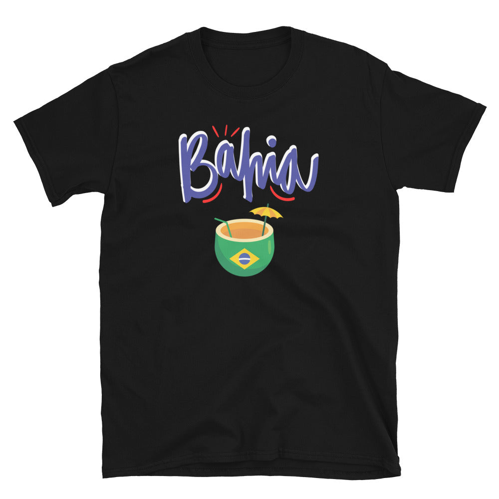 Passport Outfitters Bahia Brazil Unisex Graphic Tee | Brazilian Heritage Travel T-Shirt | Salvador Bahia Culture Pride Top by Passport Outfitters