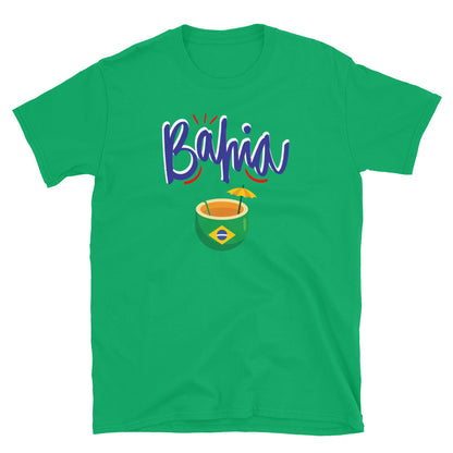 Passport Outfitters Bahia Brazil Unisex Graphic Tee | Brazilian Heritage Travel T-Shirt | Salvador Bahia Culture Pride Top by Passport Outfitters