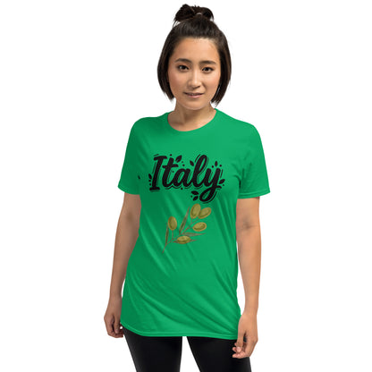 Italy Short-Sleeve Unisex T-Shirt by Passport Outfitters