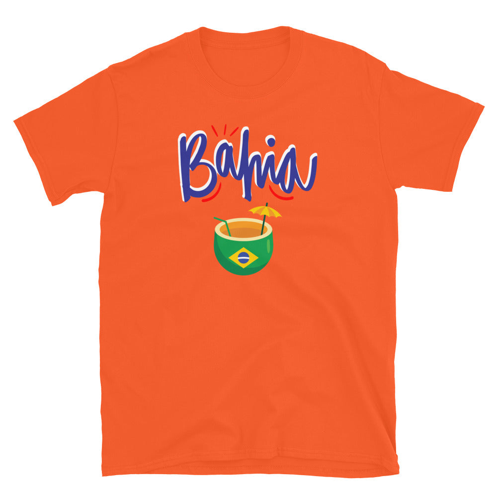 Passport Outfitters Bahia Brazil Unisex Graphic Tee | Brazilian Heritage Travel T-Shirt | Salvador Bahia Culture Pride Top by Passport Outfitters