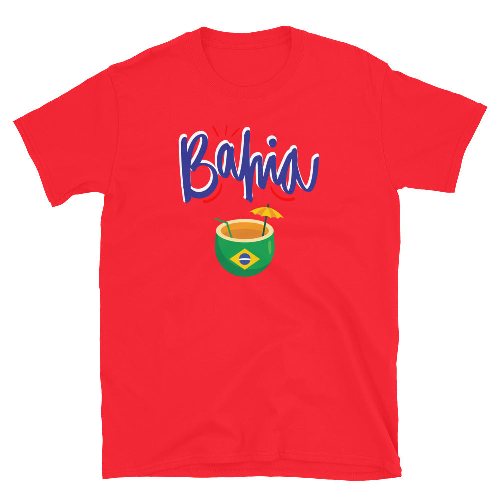 Passport Outfitters Bahia Brazil Unisex Graphic Tee | Brazilian Heritage Travel T-Shirt | Salvador Bahia Culture Pride Top by Passport Outfitters