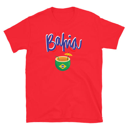 Passport Outfitters Bahia Brazil Unisex Graphic Tee | Brazilian Heritage Travel T-Shirt | Salvador Bahia Culture Pride Top by Passport Outfitters
